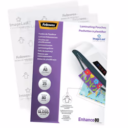 Fellowes 5396003 pellicola per plastificatrice 25 pz - Vista aggiuntiva 4