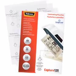 Fellowes 5396301 pellicola per plastificatrice 25 pz - Vista aggiuntiva 4