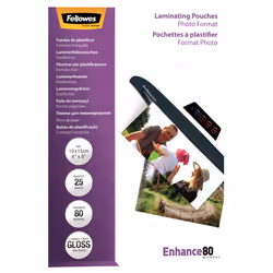 Fellowes 5440602, Trasparente, Acetale, Plastica, 166 mm, 108 mm, 3 mm, 25 pz