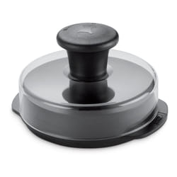 Weber 6483 pressa per hamburger Nero, Trasparente FRP (plastica rinforzata con fibre)