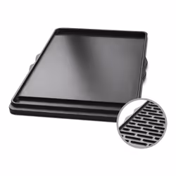 Weber 7598, Piastra, Nero, Ghisa, Porcellana, Spirit 310/320, Spirit 300-series, Weber, 307,3 mm
