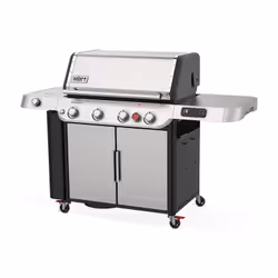 Weber Genesis SX-435 Barbecue Carrello GPL Nero, Acciaio inox 14100 W