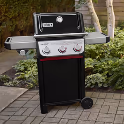 Weber Spirit E-335 Barbecue Carrello GPL Nero, Acciaio inox 9090 W - Vista aggiuntiva 4