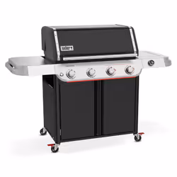 Weber E-425W Barbecue Carrello GPL Nero, Acciaio inox 16890 W
