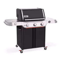 Weber E-335W Barbecue Carrello GPL Nero, Acciaio inox 17880 W