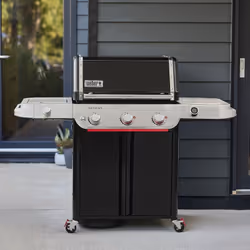 Weber E-335W Barbecue Carrello GPL Nero, Acciaio inox 17880 W - Vista aggiuntiva 5