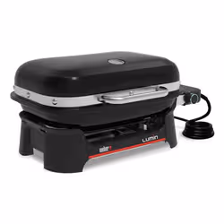 Weber Lumin Barbecue Da tavolo Elettrico Nero, Argento - Vista aggiuntiva 3