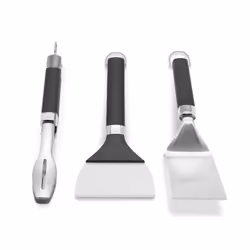 Weber 3400074, Set da barbecue, Nero, Acciaio inox, Acciaio inox, 190 mm, 60 mm, 405 mm