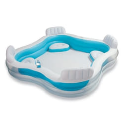 Intex 56475 piscina fuori terra Piscina gonfiabile Piscina quadrata 990 L Blu, Bianco