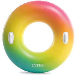 Intex Color Whirl Tube Multicolore Vinile Salvagente