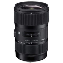 Sigma 18-35mm F1,8 DC HSM Telecamera IP Obiettivi standard Nero
