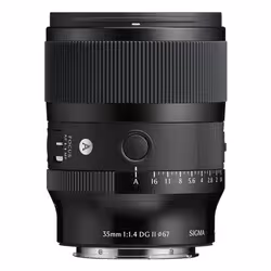 Sigma 35mm F1.4 DG II MILC Prime lens Nero - Vista aggiuntiva 2