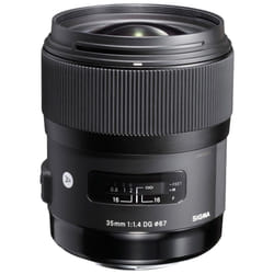 Sigma 35mm F1.4 DG HSM SLR Obiettivi standard Nero