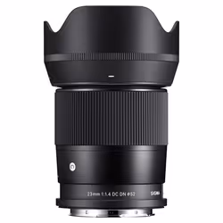Sigma 23mm F1.4 DC DN | C, Canon RF MILC Grandangolo Nero - Vista aggiuntiva 4