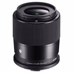 Sigma 23mm F1.4 DC DN | C, Canon RF MILC Grandangolo Nero - Vista aggiuntiva 6