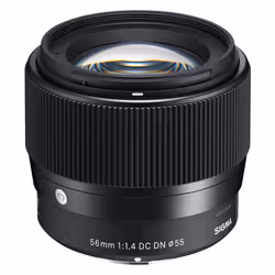 Sigma 56mm F1.4 DC DN | C, Canon RF MILC Obiettivi standard Nero