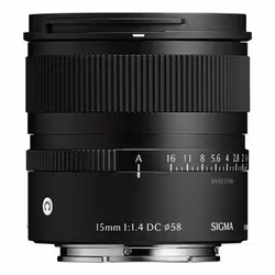 Sigma 15mm F1.4 DC MILC Prime lens Nero - Vista aggiuntiva 2