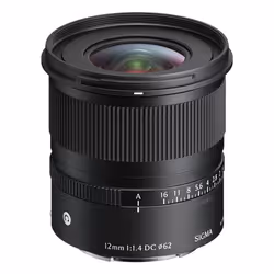 Sigma 12mm F1,4 DC Contemporary MILC Obiettivo ultra-ampio Nero - Vista aggiuntiva 3