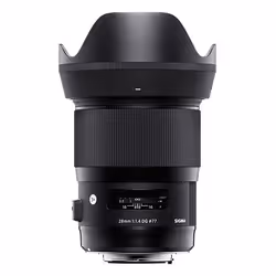 Sigma 28mm F1.4 DG HSM Art MILC/SRL Obiettivo ampio Nero - Vista aggiuntiva 5
