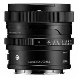 Sigma 35mm F2 DG Contemporary MILC Obiettivo full-frame Nero - Vista aggiuntiva 2