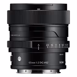 Sigma 65mm F2 DG Contemporary MILC Obiettivo full-frame Nero - Vista aggiuntiva 2