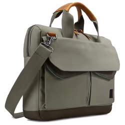 Case Logic LODO 15.6" 40,6 cm (16") Borsa da corriere Nero, Marrone, Verde
