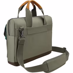 Case Logic LODO 15.6" 40,6 cm (16") Borsa da corriere Nero, Marrone, Verde