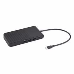 Kensington UH1500P, Cablato, USB 3.2 Gen 2 (3.1 Gen 2) Type-C, 85 W, 10,100,1000 Mbit/s, Nero, 4K Ultra HD