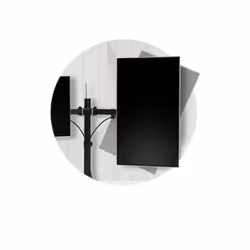 Kensington Braccio estensibile ergonomico per monitor doppio SmartFit® - Vista aggiuntiva 8