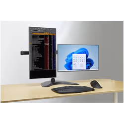 Kensington SmartFit Ergo 68,6 cm (27") Scrivania Nero - Vista aggiuntiva 4
