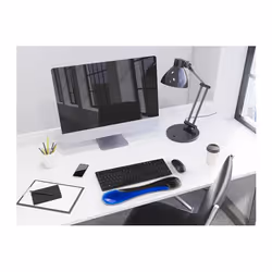 Kensington Slim Duo Gel poggiapolso Gel, Poliuretano termoplastico (TPU) Nero, Blu - Vista aggiuntiva 5