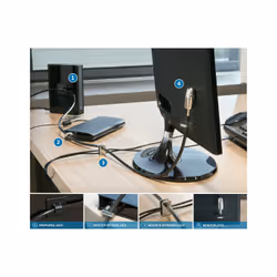 Kensington Kit di bloccaggio 2.0 per desktop e periferiche - Vista aggiuntiva 7