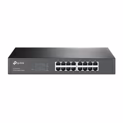 TP-Link TL-SG1016D, Non gestito, L2, Gigabit Ethernet (10/100/1000), Full duplex, Montaggio rack