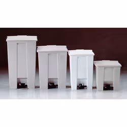 Rubbermaid Step-On 6146 87,1 L Rettangolare Polietilene ad alta intensità, Polipropilene (PP) Bianco - Vista aggiuntiva 4