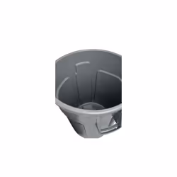 Rubbermaid FG264360GRAY cestino per rifiuti Rotondo Plastica Grigio - Vista aggiuntiva 4