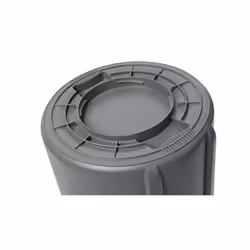Rubbermaid FG264360GRAY cestino per rifiuti Rotondo Plastica Grigio - Vista aggiuntiva 6