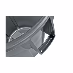 Rubbermaid FG264360GRAY cestino per rifiuti Rotondo Plastica Grigio - Vista aggiuntiva 7