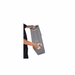 Rubbermaid FG354060GRAY cestino per rifiuti Rettangolare Resina Grigio - Vista aggiuntiva 7