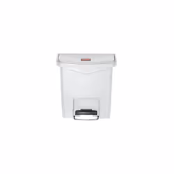 Rubbermaid 1883554 bidone per la spazzatura 15 L Rettangolare Plastica, Resina Bianco - Vista aggiuntiva 2