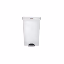 Rubbermaid 1883559 bidone per la spazzatura 68 L Rettangolare Plastica, Resina Bianco - Vista aggiuntiva 2