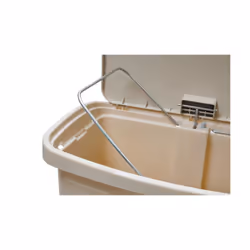 Rubbermaid 1883559 bidone per la spazzatura 68 L Rettangolare Plastica, Resina Bianco - Vista aggiuntiva 5