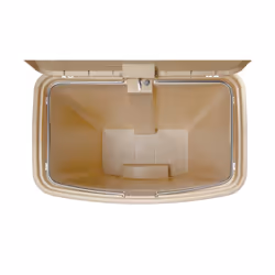 Rubbermaid 1883559 bidone per la spazzatura 68 L Rettangolare Plastica, Resina Bianco - Vista aggiuntiva 6