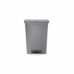 Rubbermaid 1883606 bidone per la spazzatura 90 L Rettangolare Plastica, Resina Grigio - Vista aggiuntiva 2