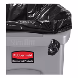 Rubbermaid 1956188 cestino per rifiuti Rettangolare Resina Giallo - Vista aggiuntiva 5