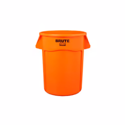 Rubbermaid BRUTE Rotondo Resina Arancione - Vista aggiuntiva 2