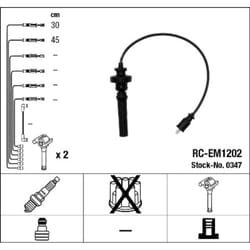 Set di cavi d'accensione NGK 0347