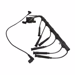 Cavo accensione: Cavo d'accensione di rame. Colore: nero. Equipaggiamento veicolo: per veicoli con distributore d'accensione. ...