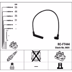 Set di cavi d'accensione NGK 0691
