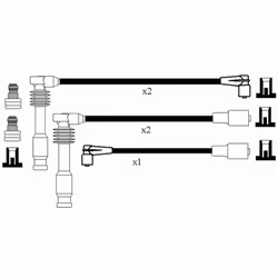 Set di cavi d'accensione NGK 0812