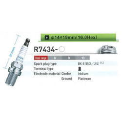 Candela di accensione NGK R7434-9 4658